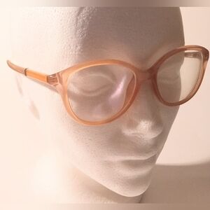 Chloe Transparent Women's Round ish Eyeglasses Frames